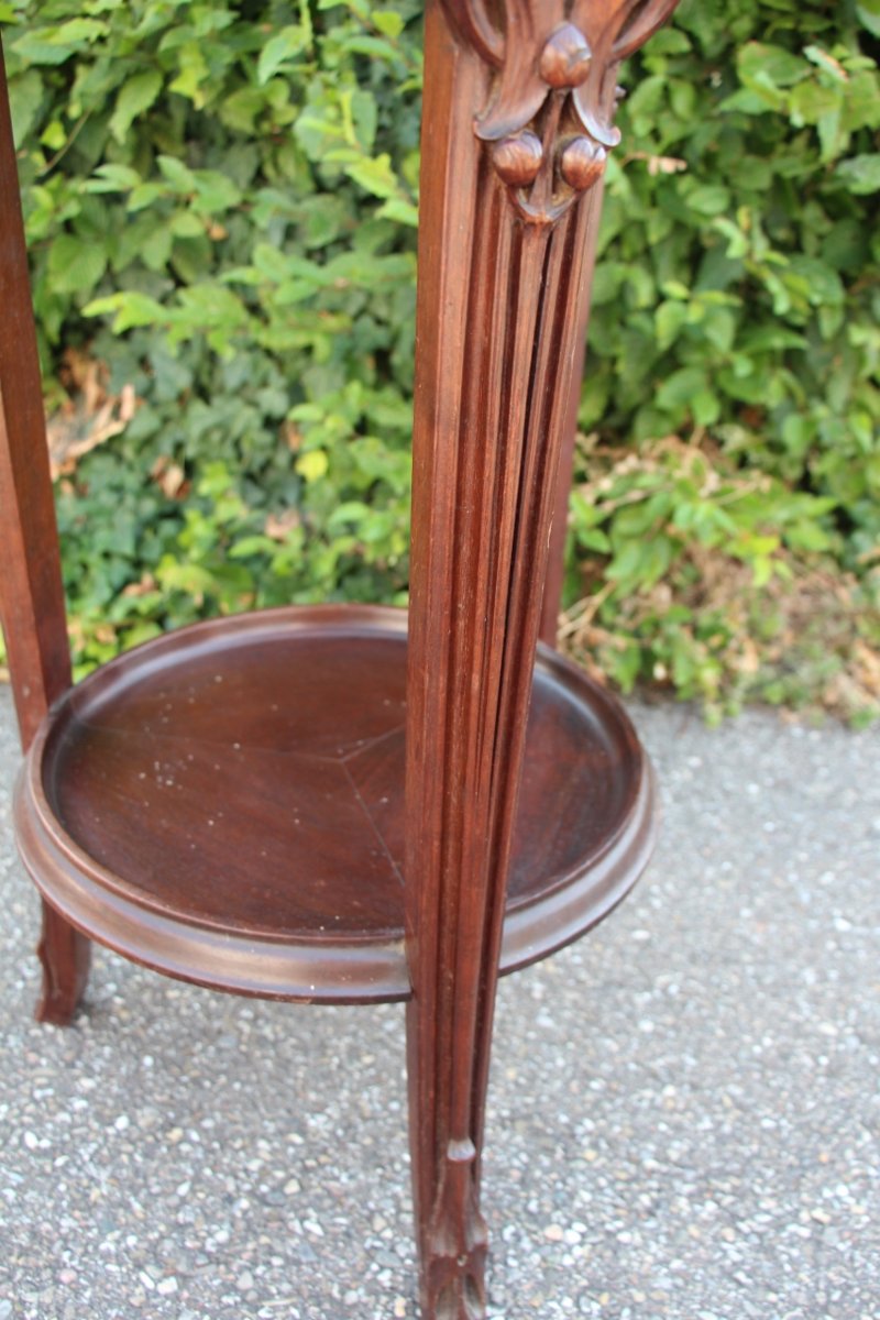 Stool, Majorelle Art Nouveau Side Table-photo-4