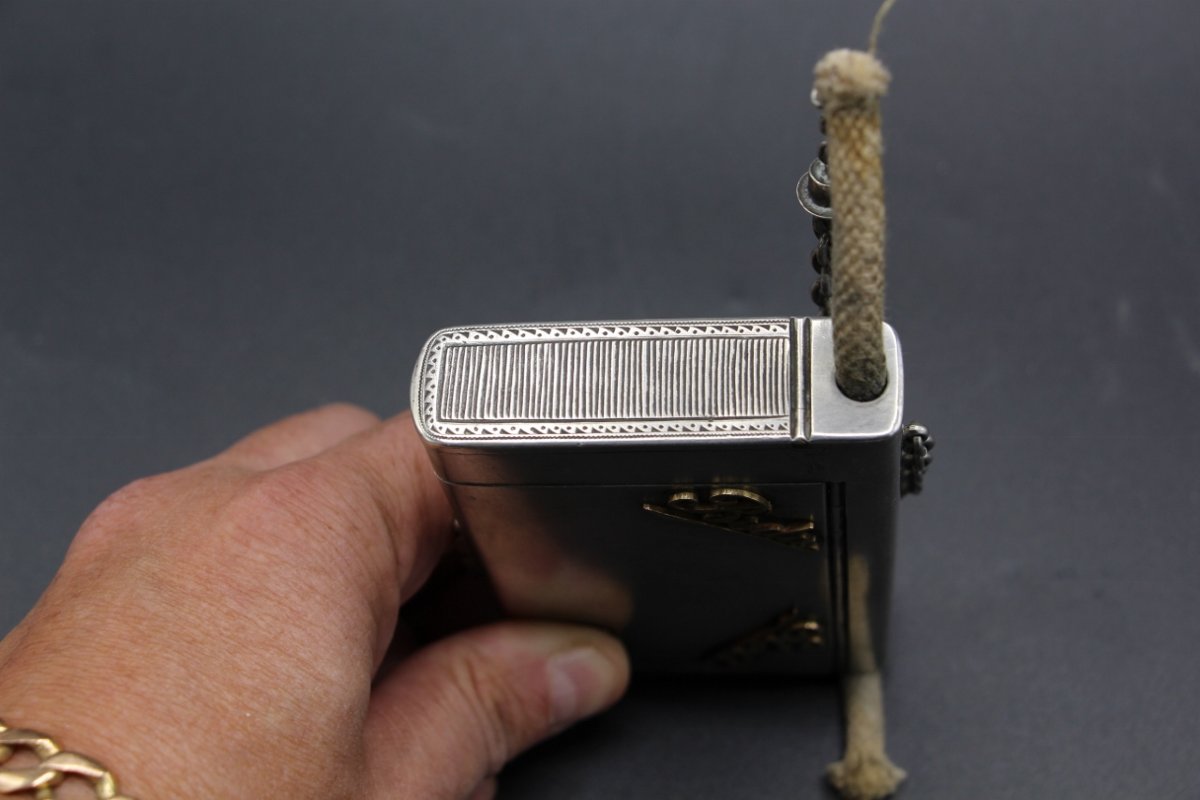 19th-century Russian Silver Tobacco Box -photo-2