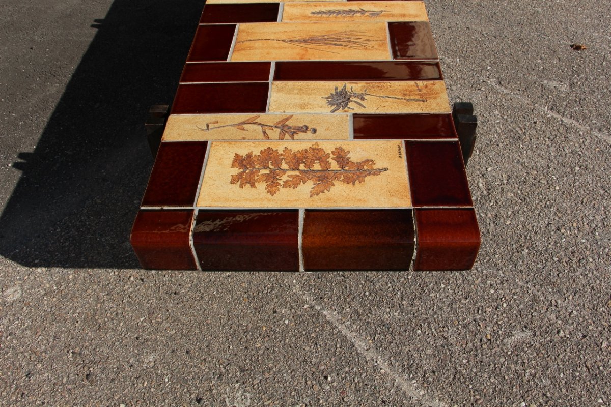 Coffee Table By Roger Capron At Les Herbiers -photo-2