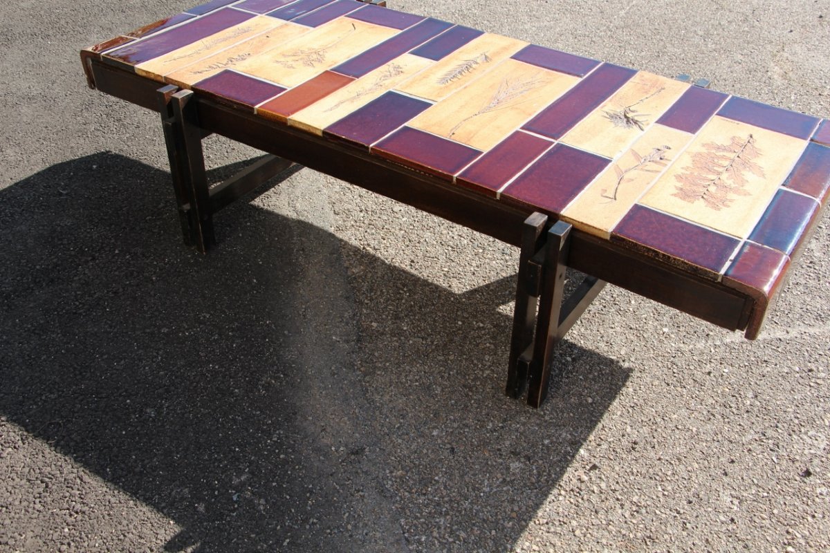 Coffee Table By Roger Capron At Les Herbiers -photo-4