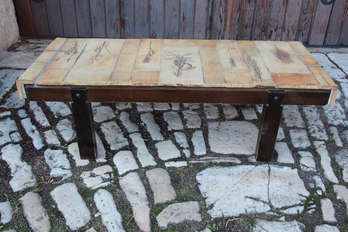 Coffee Table By Roger Capron At Les Herbiers-photo-6