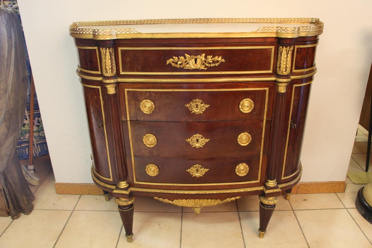 Louis XVI Commode From The House Sormani-photo-3