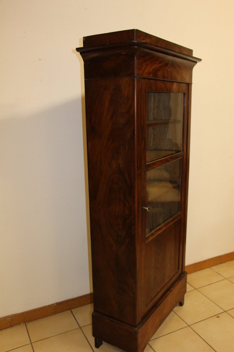 Louis Philippe Mahogany Showcase-photo-3