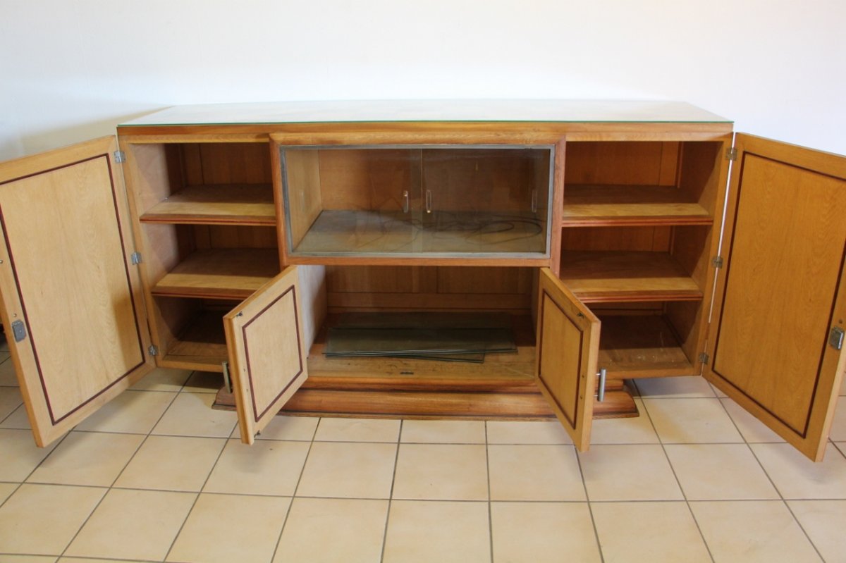 Art Deco Checkered Sideboard-photo-3