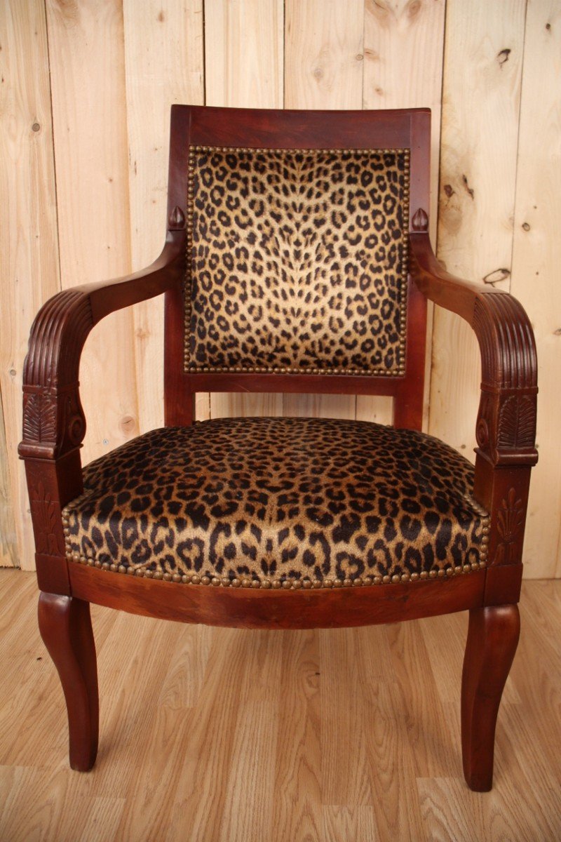 Mahogany Restoration Armchair Early Nineteenth-photo-2