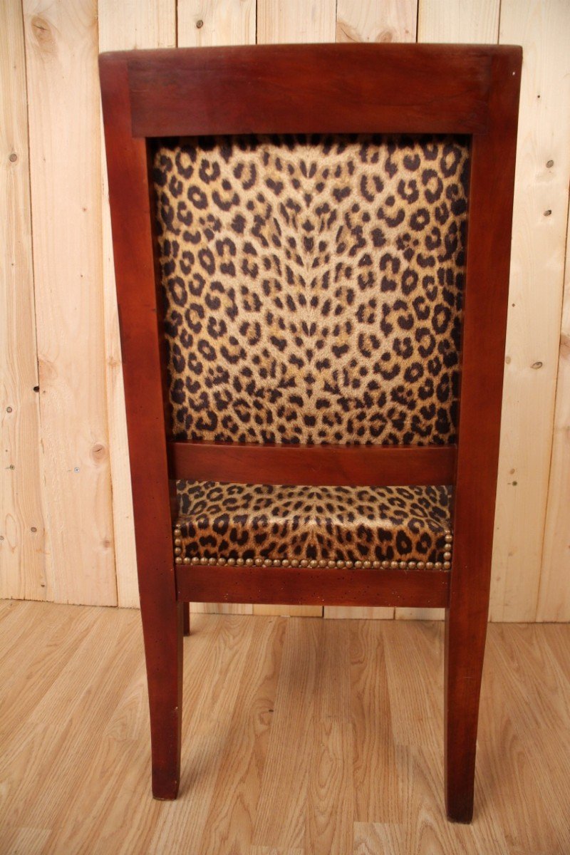 Mahogany Restoration Armchair Early Nineteenth-photo-4