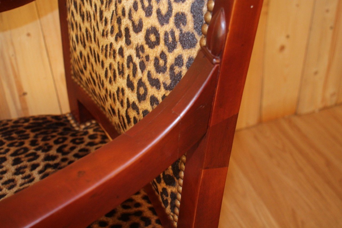 Mahogany Restoration Armchair Early Nineteenth-photo-2