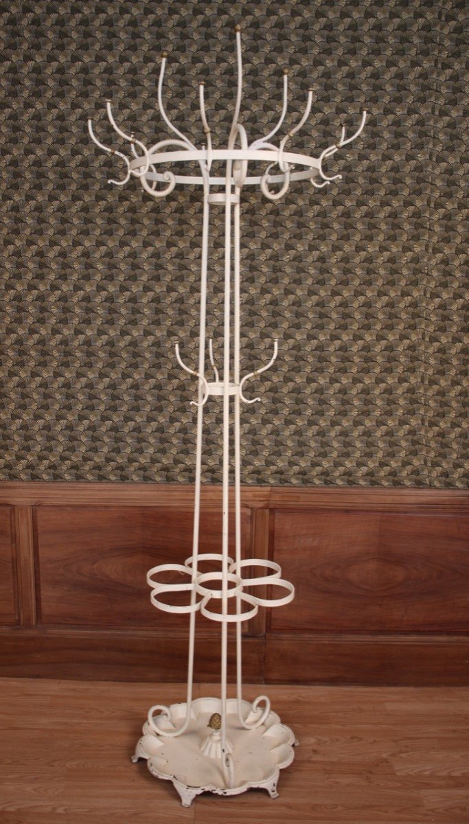 Coat Rack In Cast Iron Late Nineteenth From Bar Restaurant