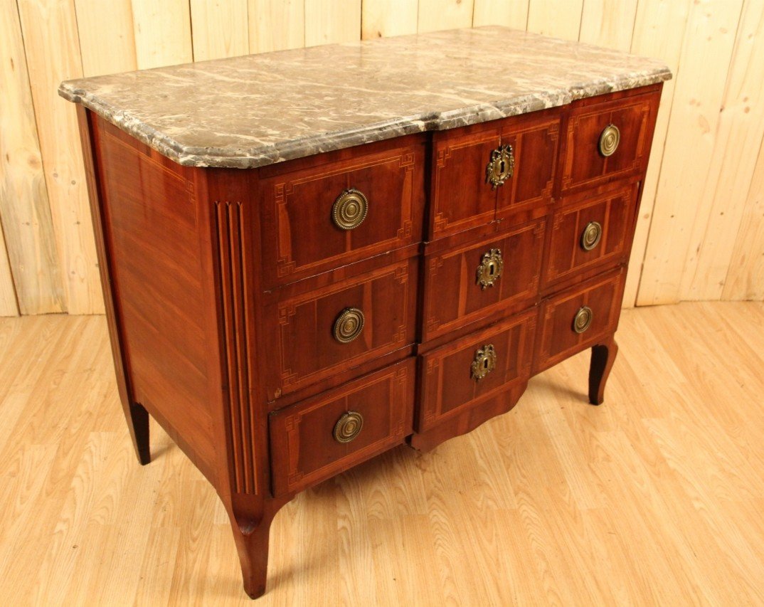 Commode d'époque XVIIIeme Transition 