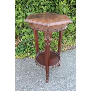 Stool, Majorelle Art Nouveau Side Table