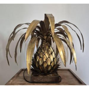 Pineapple Lamp, Circa 1970, By Jansen In Paris.