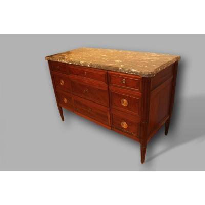 Commode Louis XVI Stamped Schiler