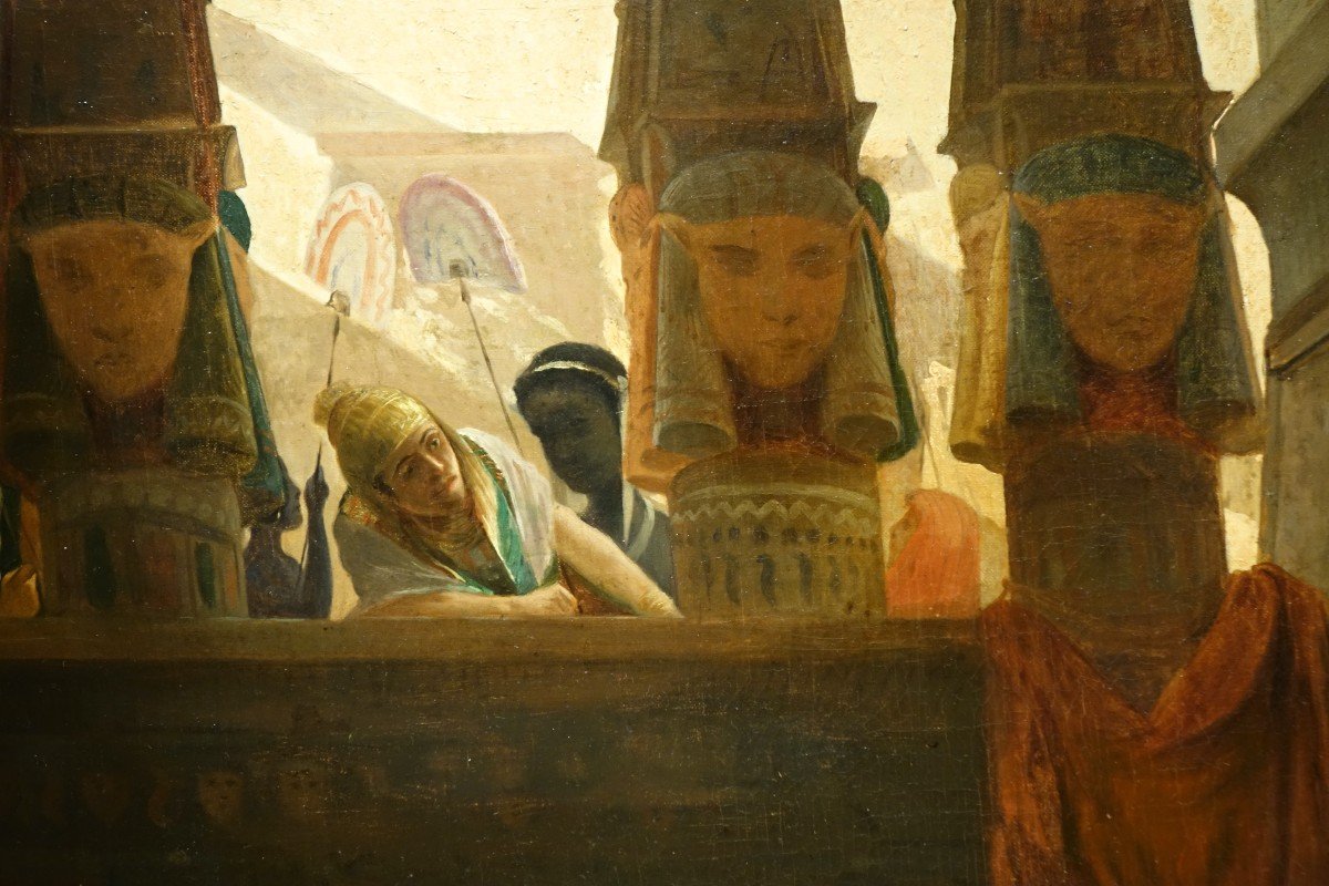 Scène de genre sous l'ancienne Egypte - Eugénio De Giacomi 1888-photo-2