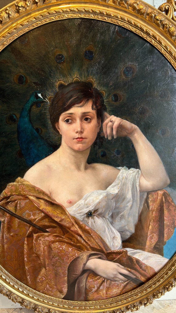 " La déesse Héra"  signé Henri Pinta 1890