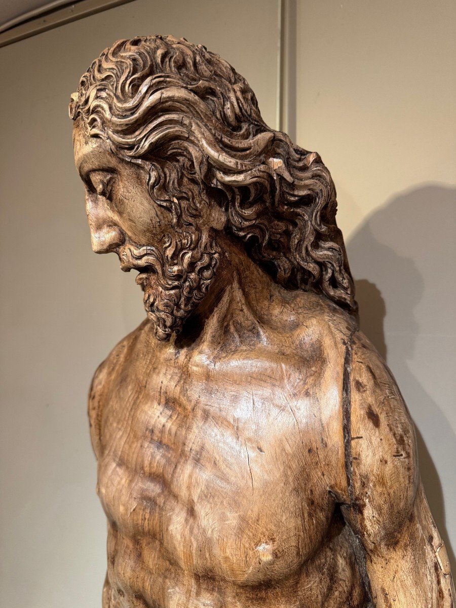 Very Large Christ Of The Deposition, Germany, 17th Century.-photo-3