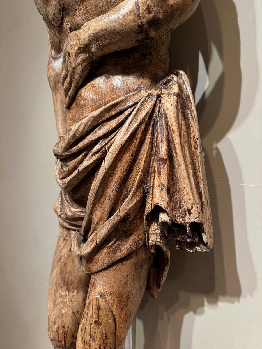 Very Large Christ Of The Deposition, Germany, 17th Century.-photo-4
