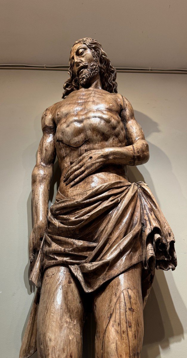 Very Large Christ Of The Deposition, Germany, 17th Century.-photo-8
