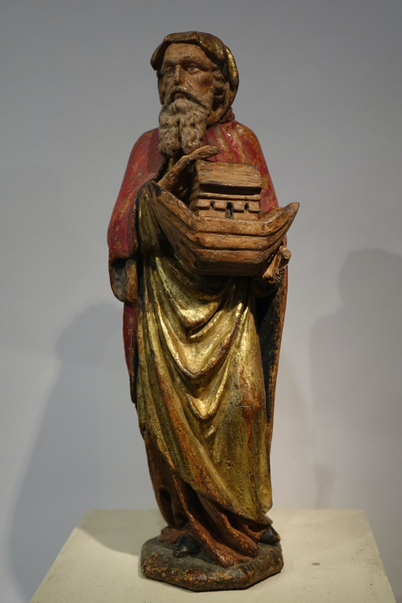 Noé et le roi David, Flandres, début du 16e s.-photo-5