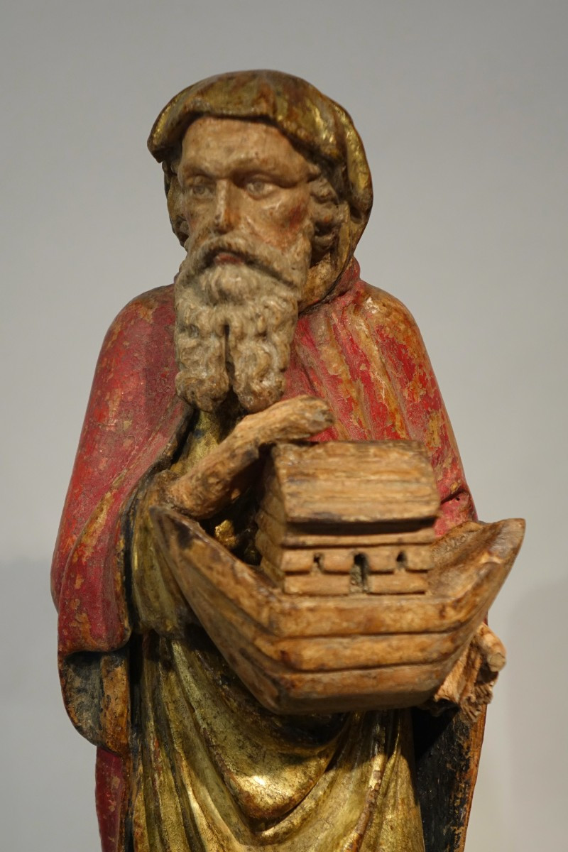 Noé et le roi David, Flandres, début du 16e s.-photo-6