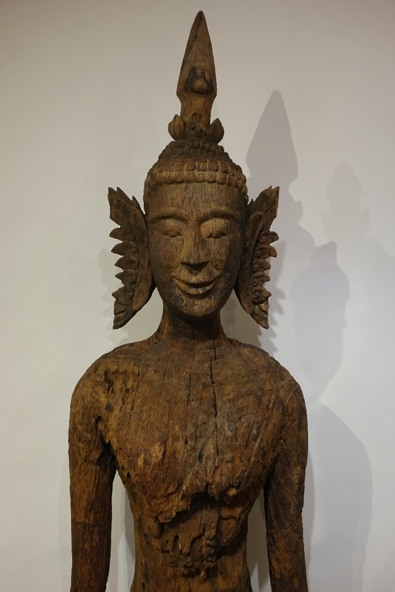 Two Very Large Buddhas, Laos, Luang Prabang, 17th-18th Century.-photo-4