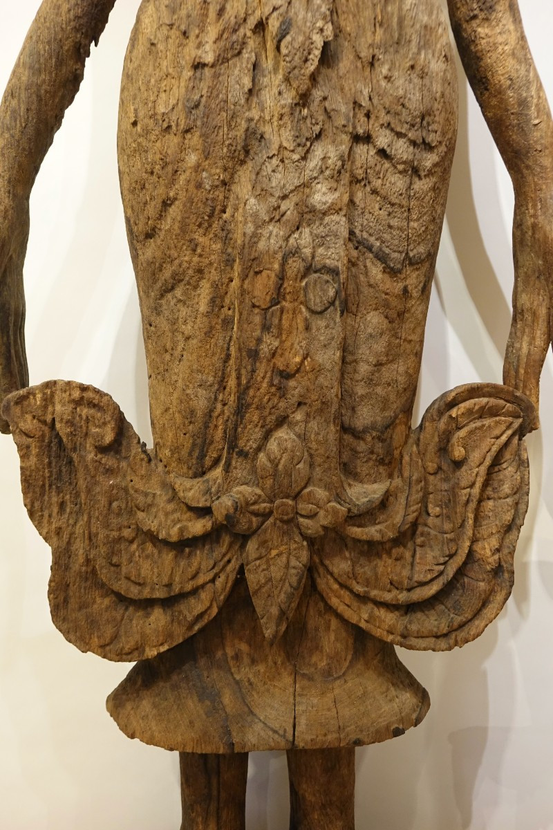 Two Very Large Buddhas, Laos, Luang Prabang, 17th-18th Century.-photo-2