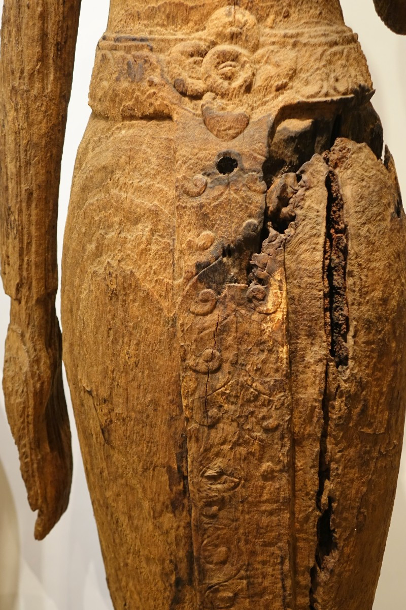 Two Very Large Buddhas, Laos, Luang Prabang, 17th-18th Century.-photo-3