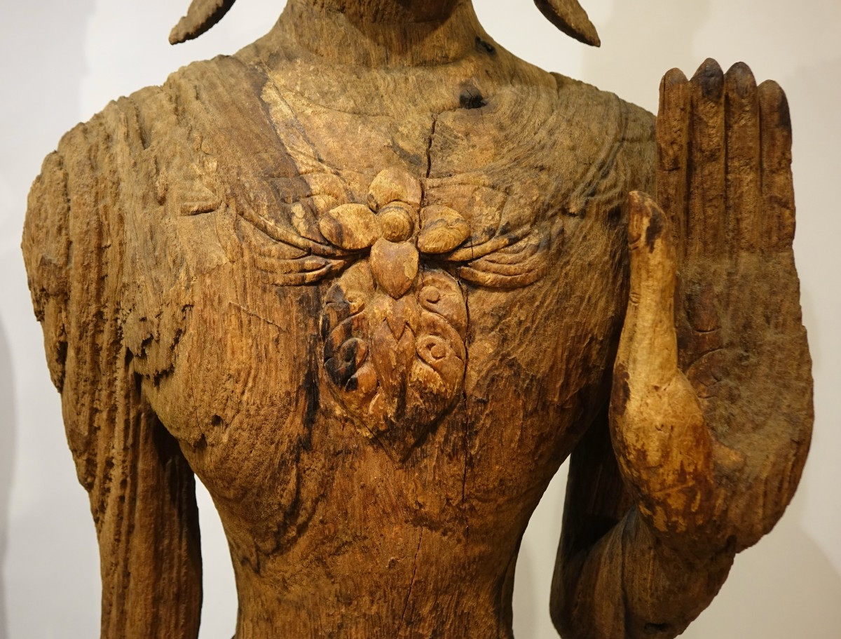 Two Very Large Buddhas, Laos, Luang Prabang, 17th-18th Century.-photo-7