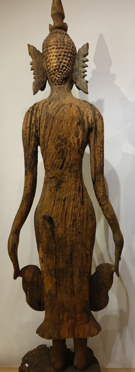 A Very Large Buddha, Laos, Luang Prabang, 17th-18th Century.-photo-4