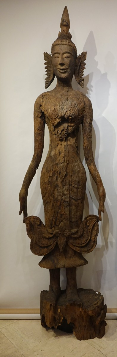 A Very Large Buddha, Laos, Luang Prabang, 17th-18th Century.