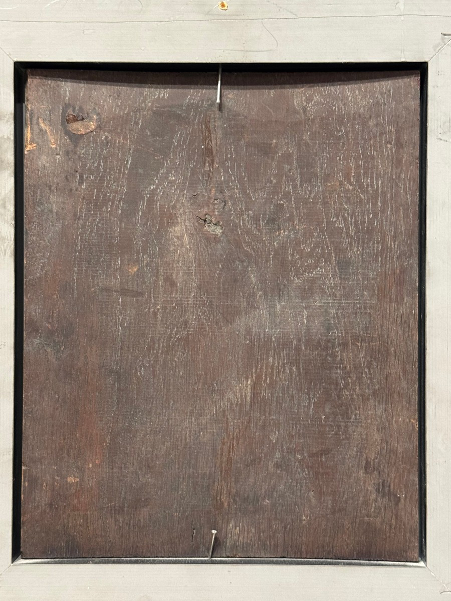 "young Woman With A Fur Muff", France, Late 18th Century.-photo-3