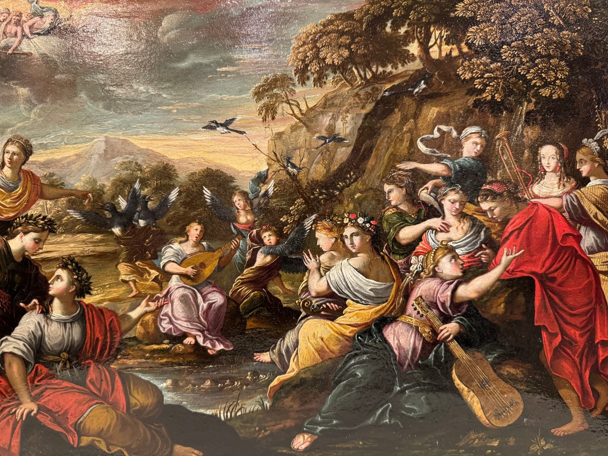 Mythological Scene, French School, Early 17th Century.-photo-2