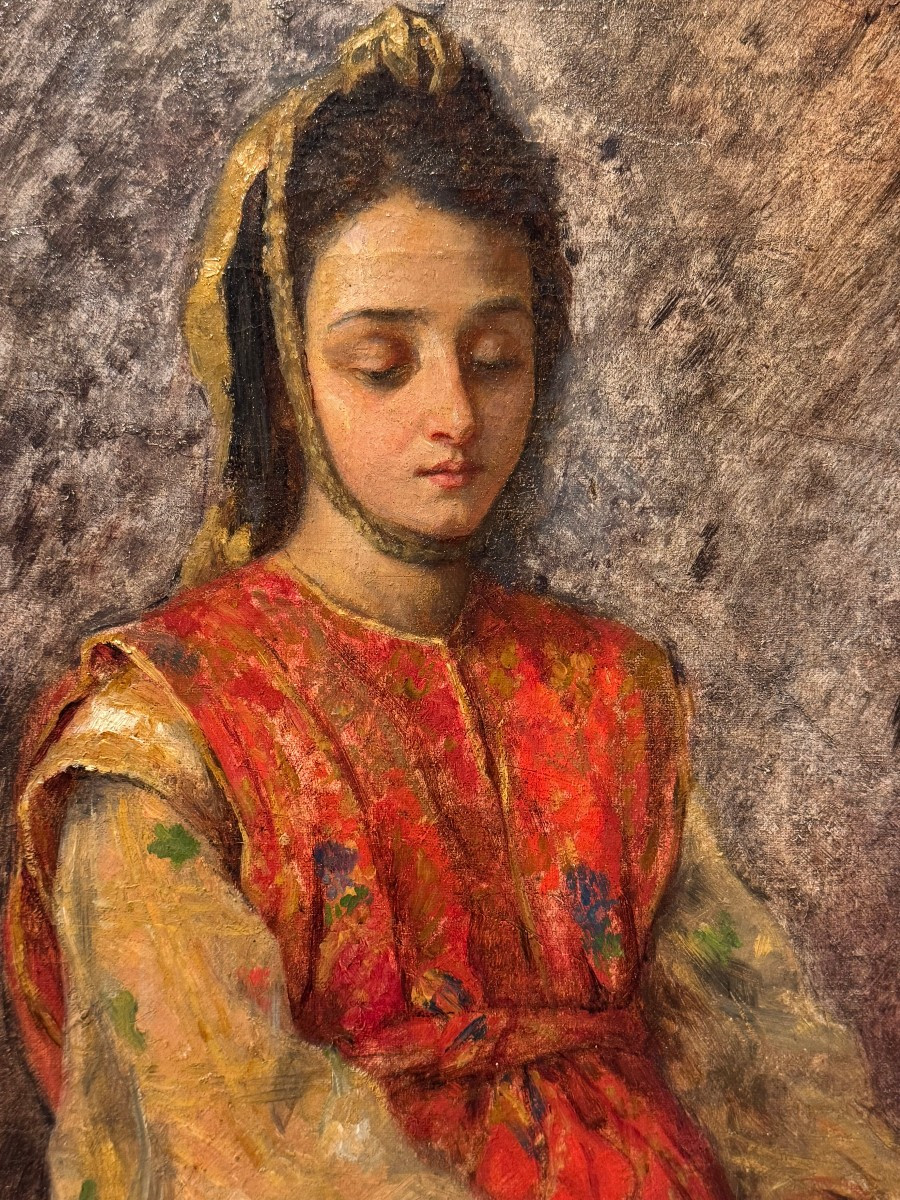 "portrait Of A Young Algerian Woman", Nm Dupuy, 1893-photo-3