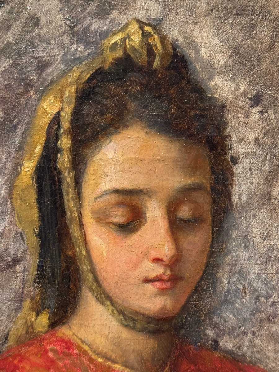 "portrait Of A Young Algerian Woman", Nm Dupuy, 1893-photo-1