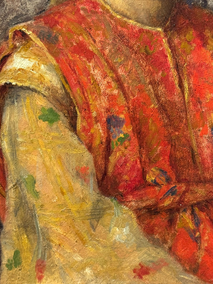 "portrait Of A Young Algerian Woman", Nm Dupuy, 1893-photo-2