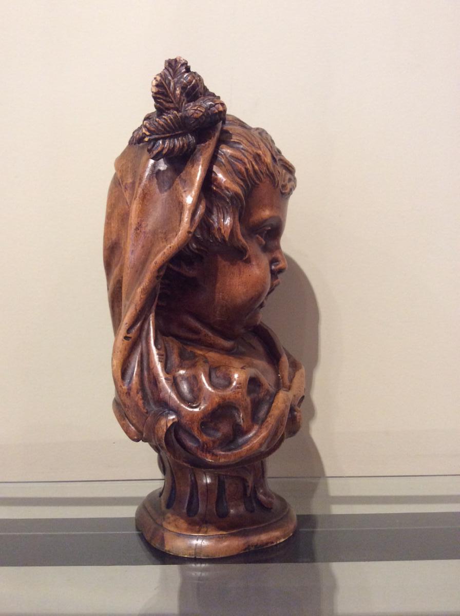 Buste d'Un Jeune Enfant , le Printemps-photo-3