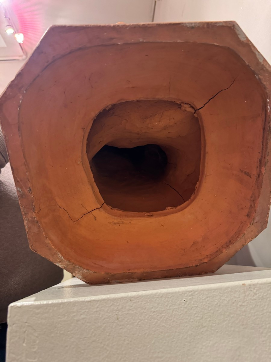 Jeune naïade sur un rocher, terre cuite , A.FRAGONARD, vers 1880-photo-6