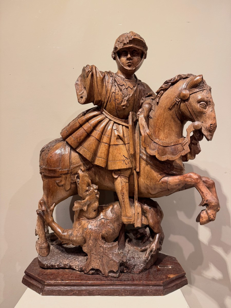 Saint George Slaying The Dragon, Loire Valley, Circa 1520-1530-photo-4
