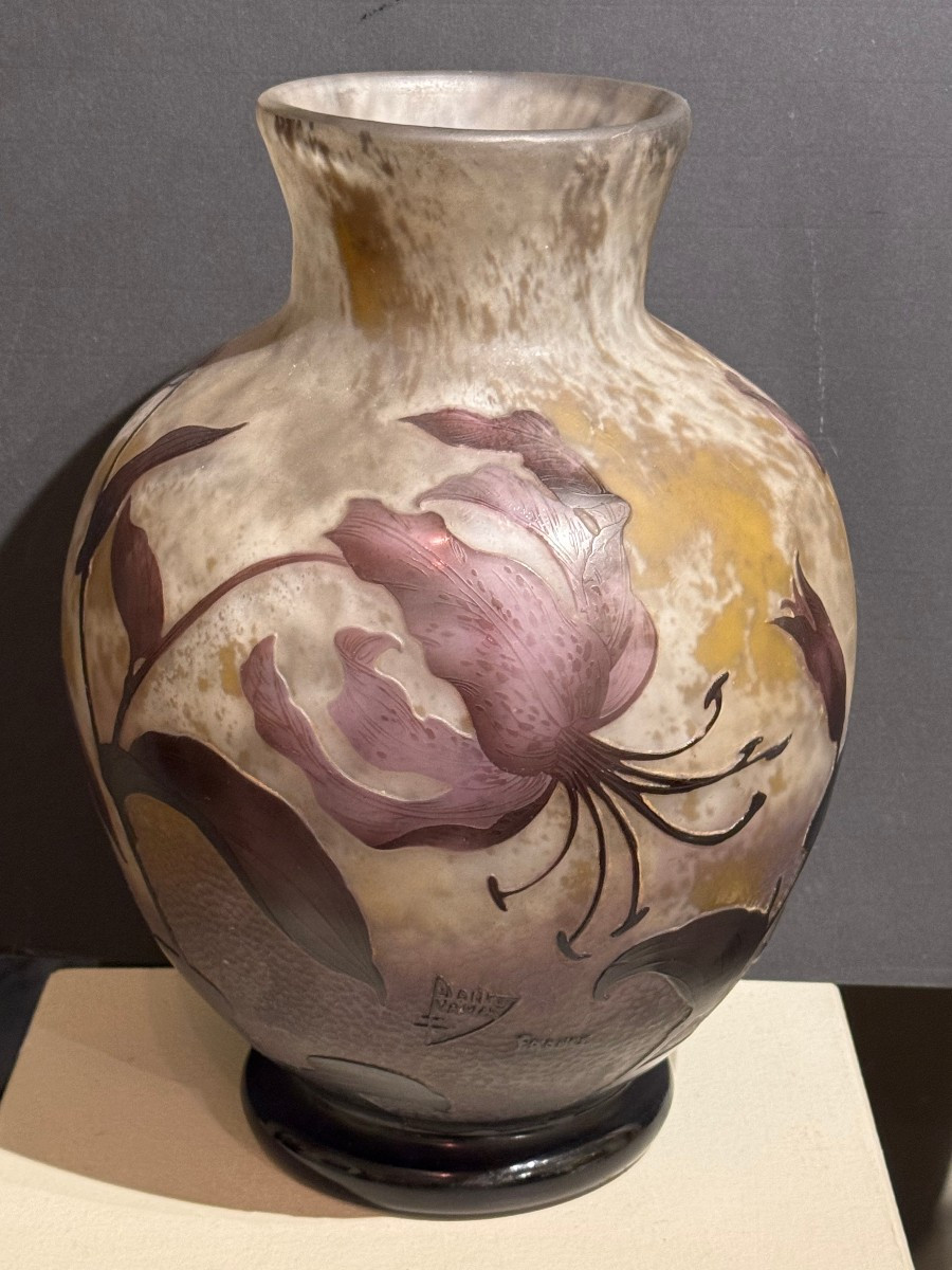 Large Spherical Vase, Daum, Nancy, Circa 1914-1915-photo-7