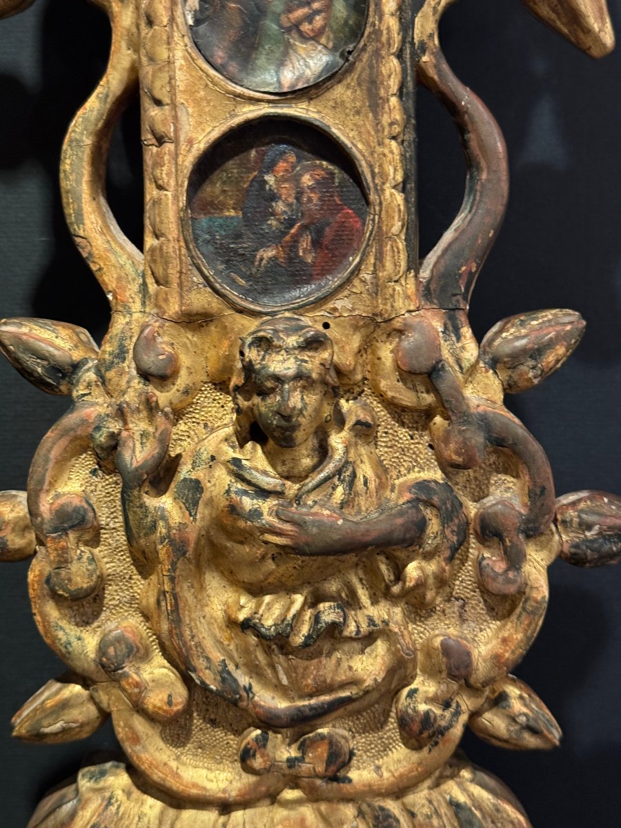 Grande Croix de procession, Italie, 18e s.-photo-2