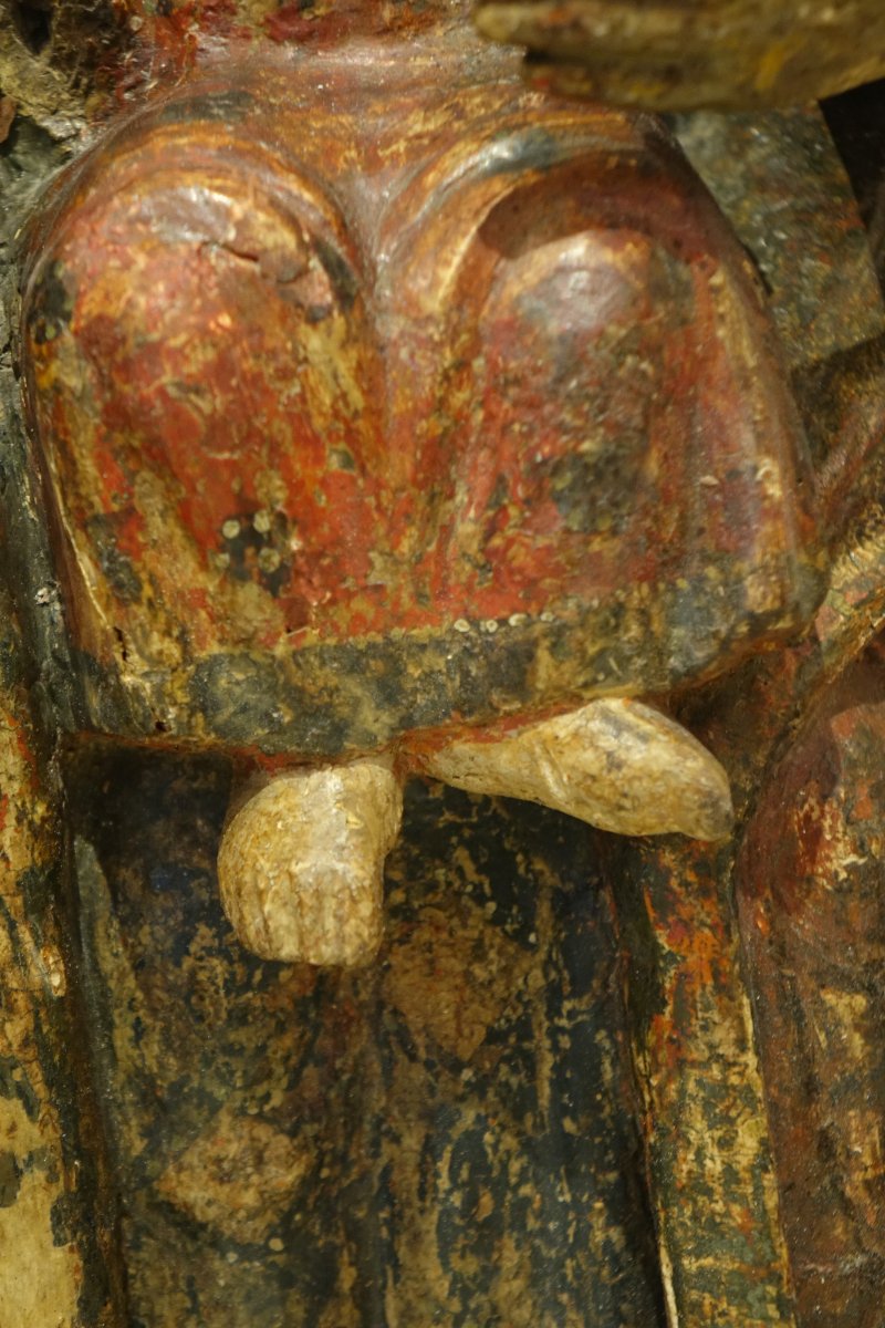 Virgin And Child, Sedes Sapientiae, Italy, 13th Century-photo-4