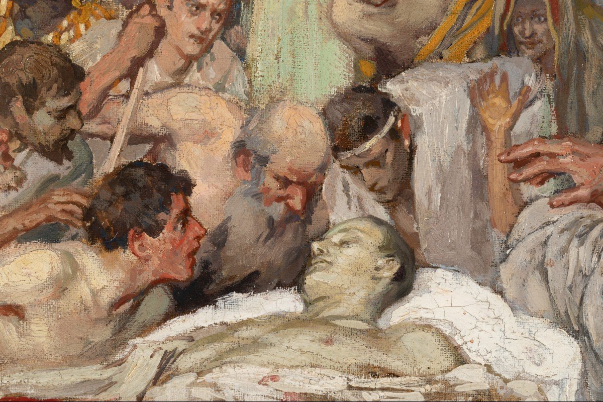 Mark Antony's Funeral Oration Over The Corpse Of Caesar , Robert Seuffert -photo-1