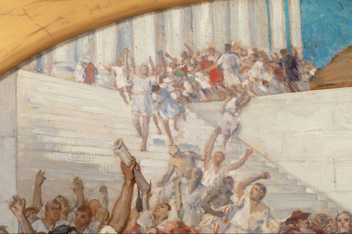 Mark Antony's Funeral Oration Over The Corpse Of Caesar , Robert Seuffert -photo-5