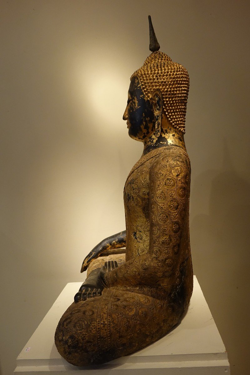 Bouddha Rattanakosin, Bronze, Vers 1850-photo-5
