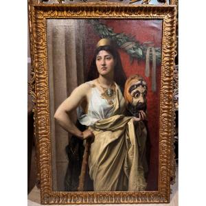 "Omphale, reine de Lydie", Louis DESMAREST, fin 19e s.