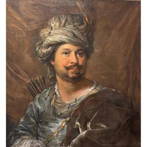 "man Dressed In Oriental Style Carrying A Quiver", Holland 17th Century.