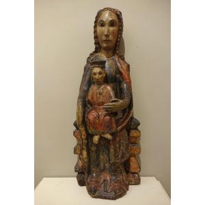 Virgin And Child, Sedes Sapientiae, Italy, 13th Century