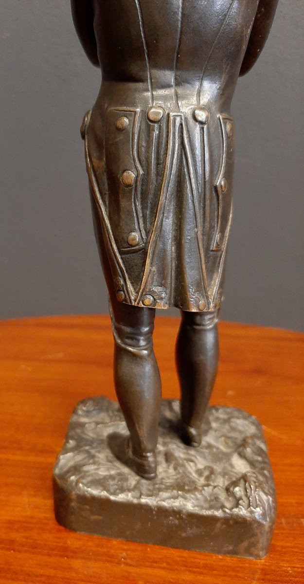 Napoléon, bronze patiné, hauteur 23,5 cm-photo-7