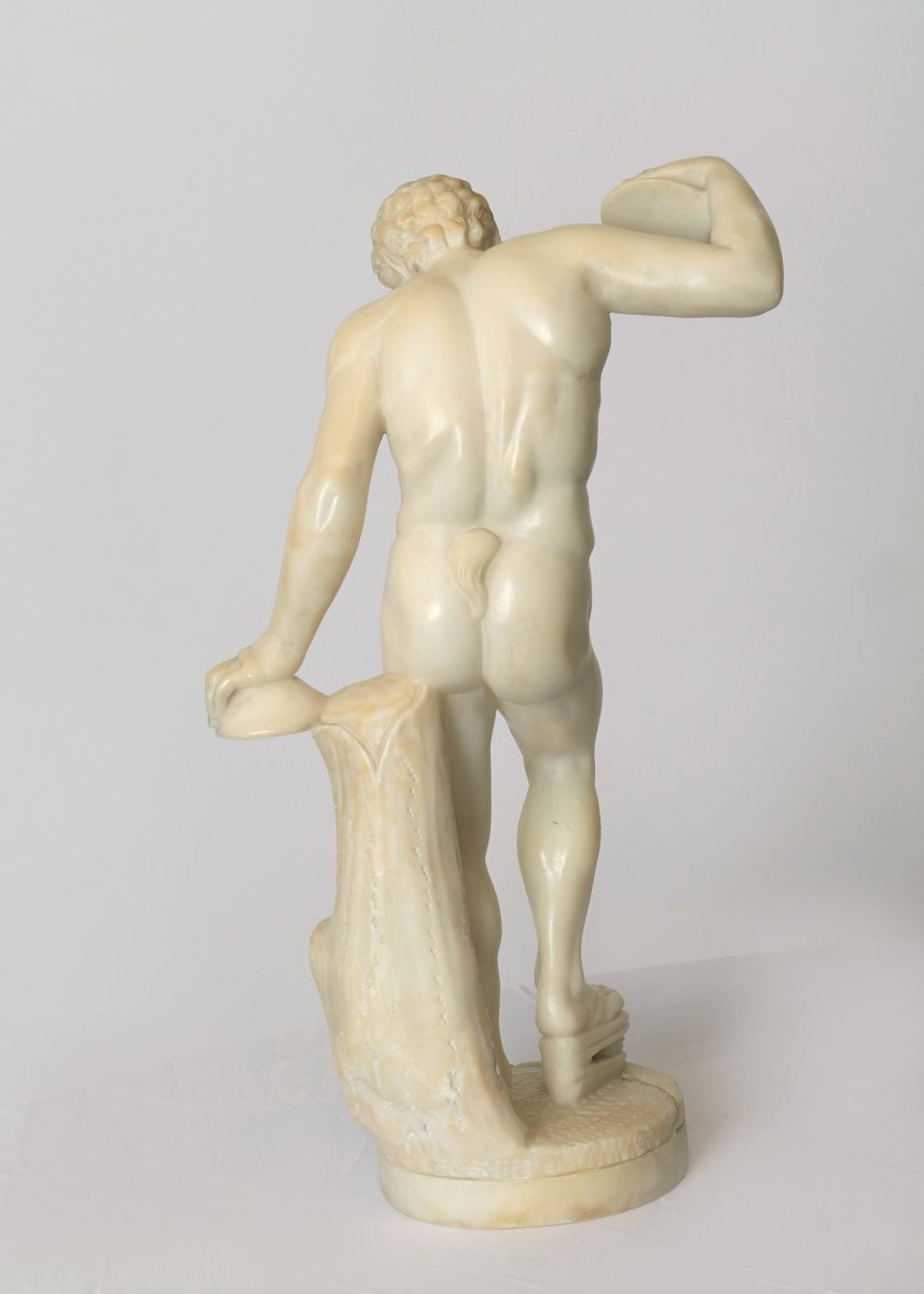 Discobolus In Marble-photo-2