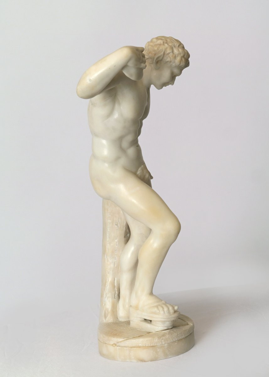 Discobolus In Marble-photo-3