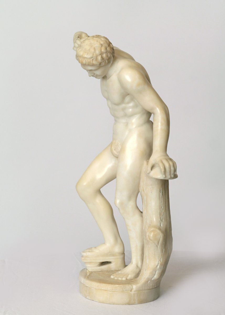 Discobolus In Marble-photo-4